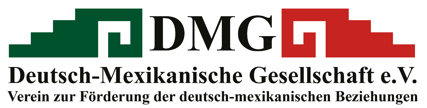 Logo der Deutsch-Mexikanischen Gesellschaft e. V., Verein zur Förderung der deutsch-mexikanischen Beziehungen